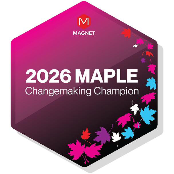 change making award badge